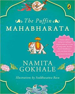 The Puffin Mahabharata by Namita Gokhale front cover of The Puffin Mahabharata