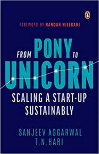 From Pony to Unicorn by Sanjeev Aggarwal, T.N. Hari front cover of From Pony to Unicorn