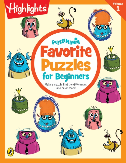 Puzzlemania: Favorite Puzzles for Beginners (Volume 1)