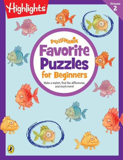 Puzzlemania: Favorite Puzzles for Beginners (Volume 2)