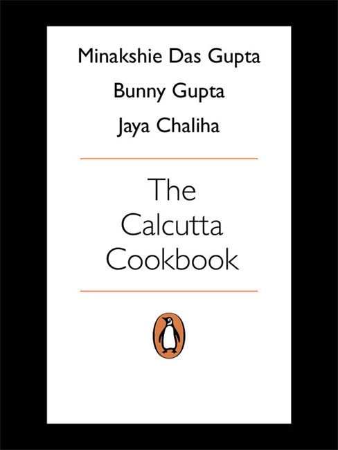 Calcutta Cookbook