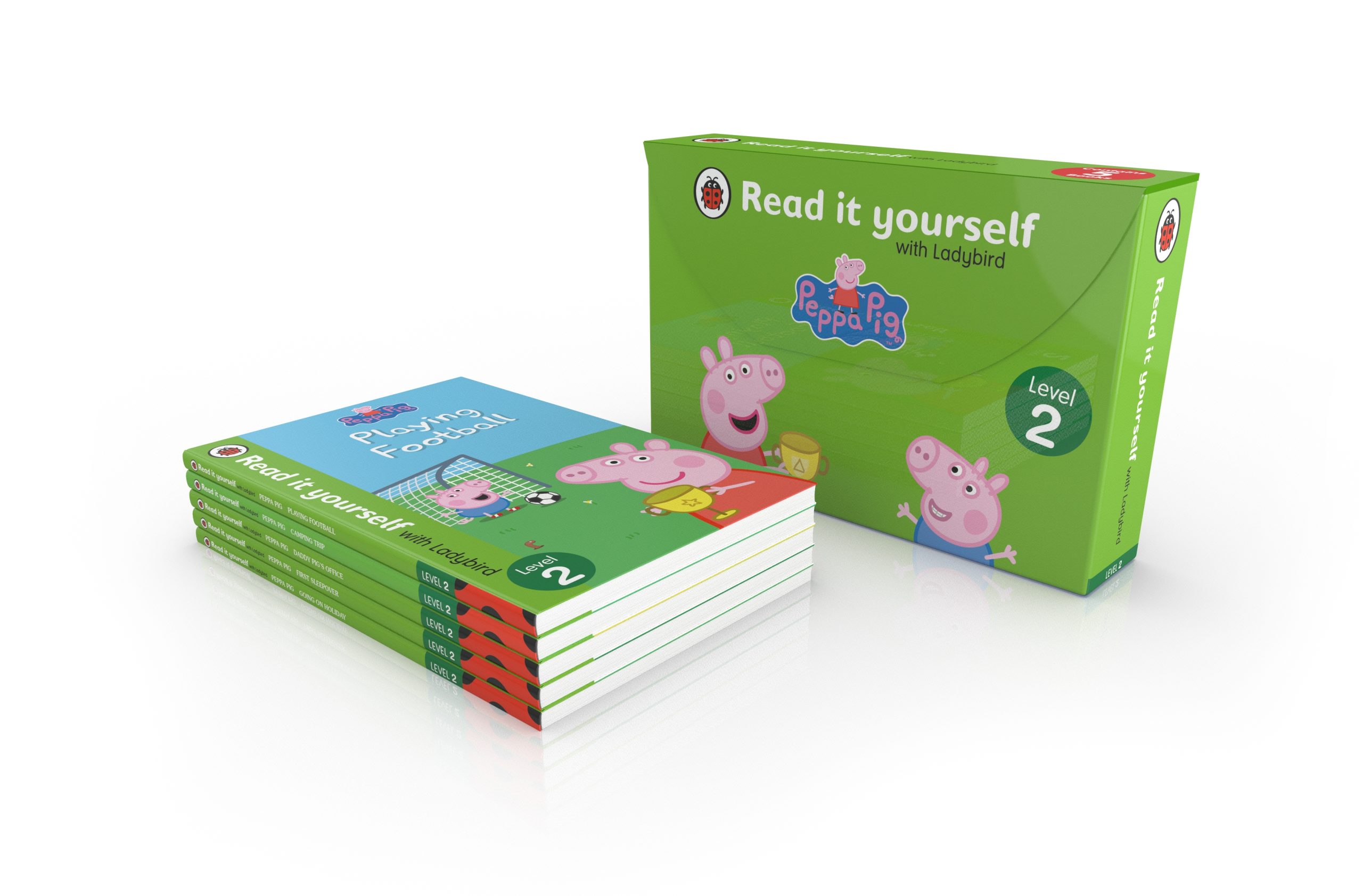 PEPPA PIG READ IT YOURSELF TUCK BOX (LEVEL 2): 5 PEPPA RIY BOOKS IN TUCK BOX