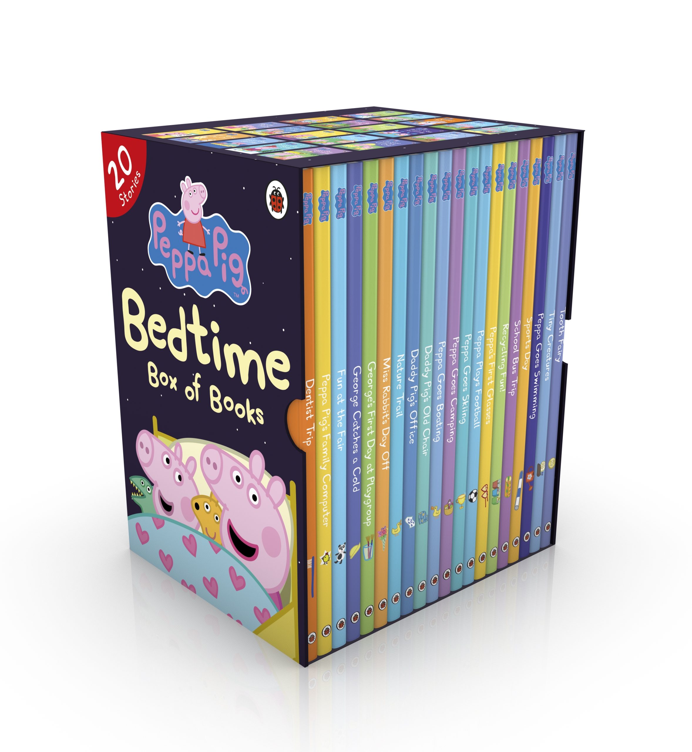 Peppa Pig Bedtime Box of Books (20 mini hardbacks in a box)