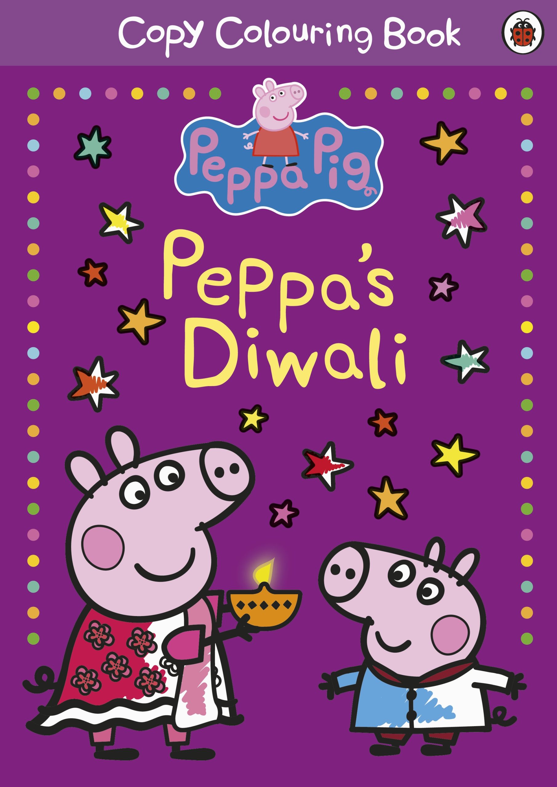 Peppa Pig: Peppa’s Diwali Copy Colouring Book