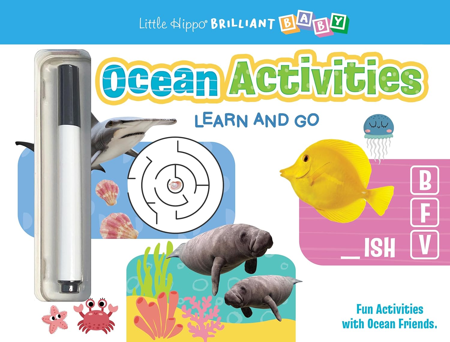 Learn and Go: Ocean Activities Wipe Clean