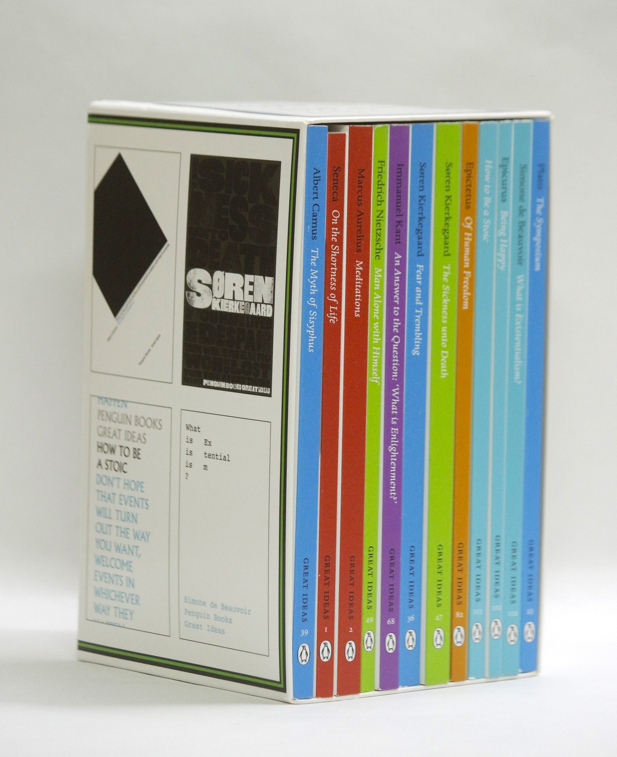 The  Penguin Great Ideas Collection: 12 Book Boxset (The Myth of Sisyphus, On  Shortness of Life, Meditations, An Answer to the Question: 'What is Enlightenment?' and More)