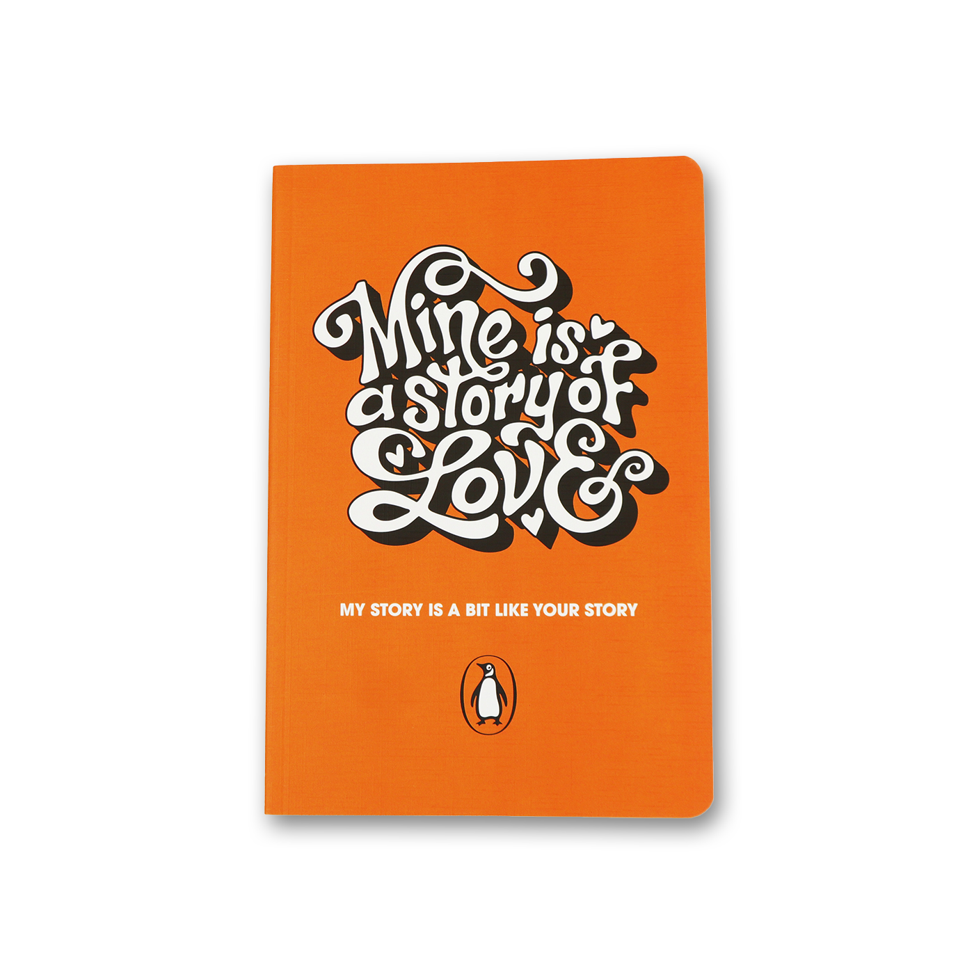 Mine is a Story of Love Penguin Notebook
