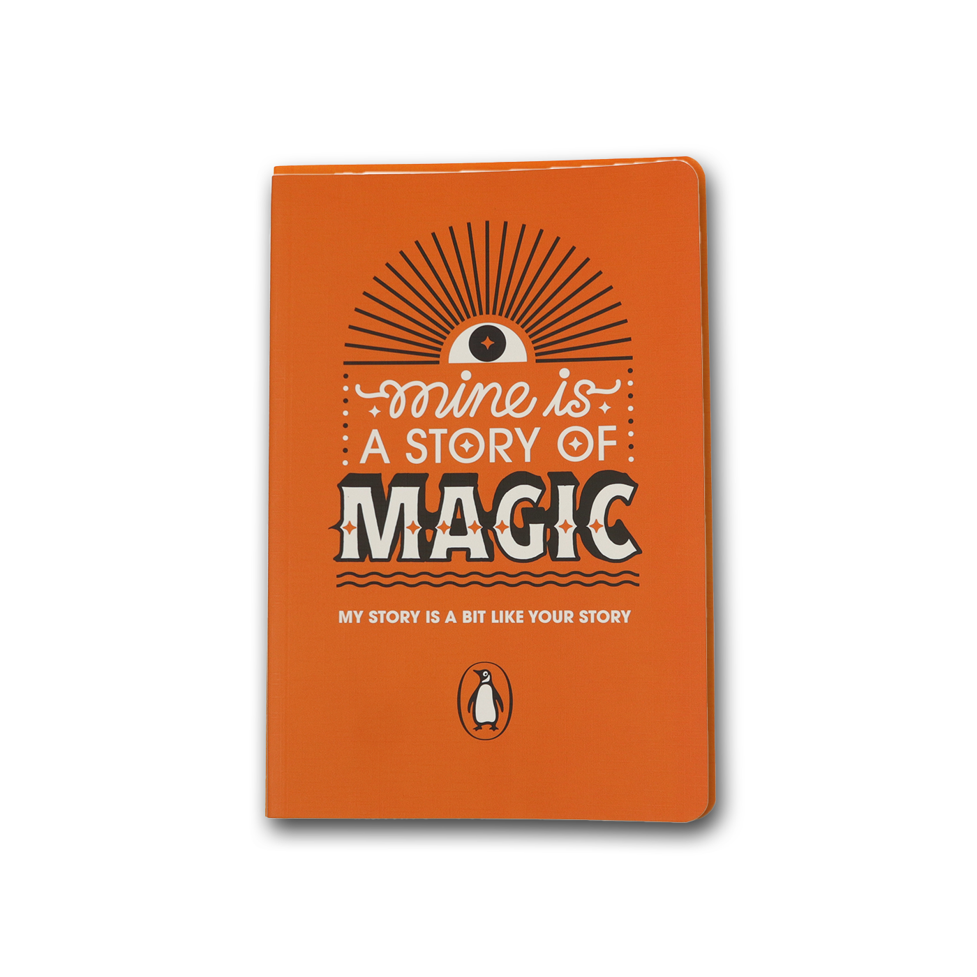 Mine is a Story of Magic Penguin Notebook