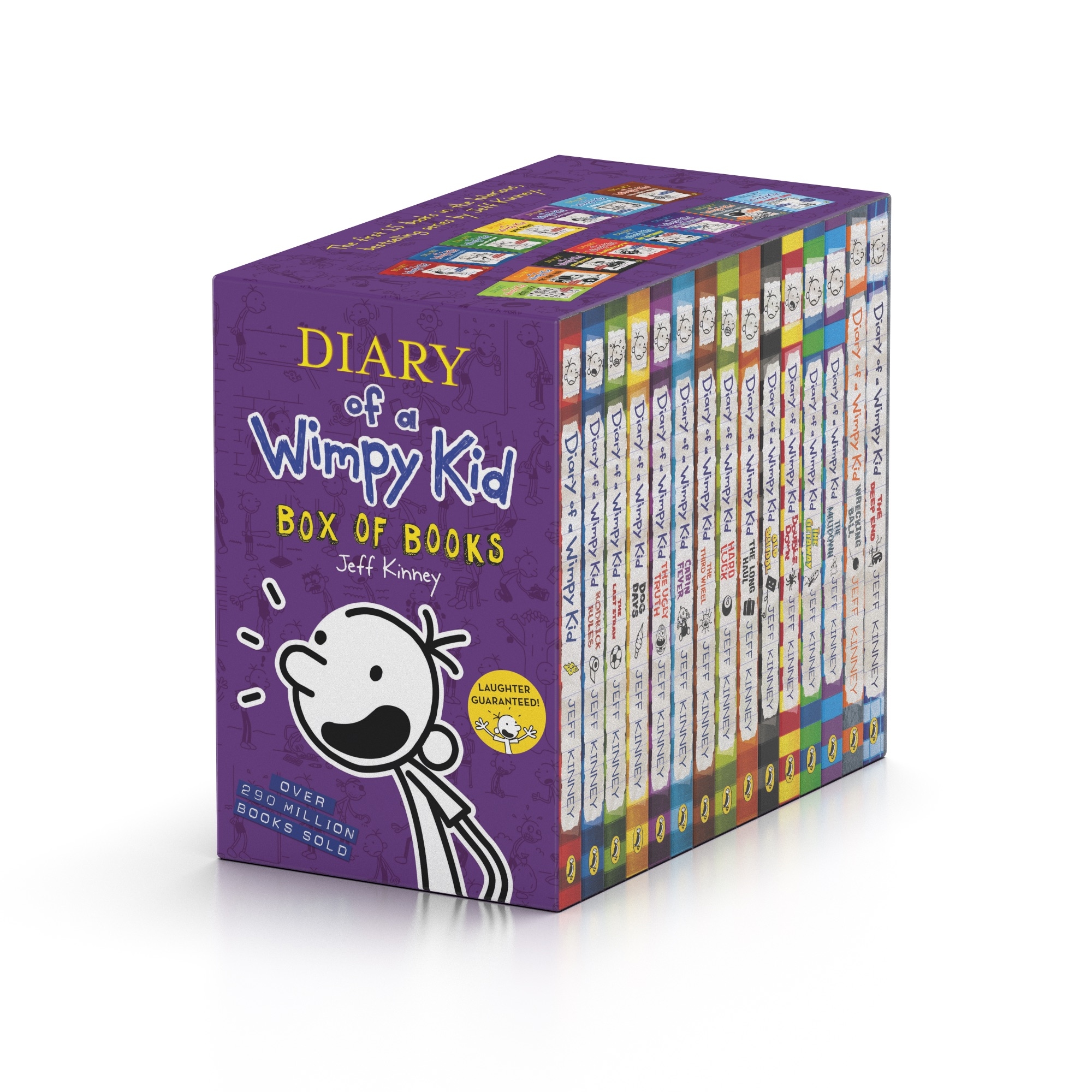 Diary of a Wimpy Kid Boxset: 15 Books Collection (Books 1-15) | #1 International Bestselling Series | 250 Million Copy Bestseller | Ages 8-12 Years - Penguin Random House India