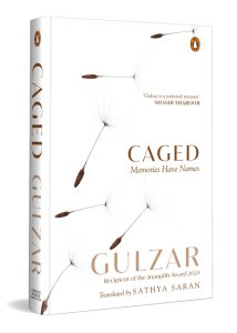 Caged - Gulzar, Sathya Saran Front Cover Caged