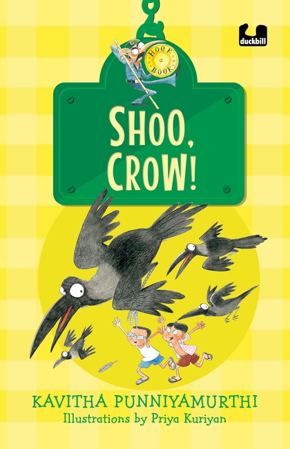Shoo, Crow! (Hook Books): It’s not a book, it’s a hook!