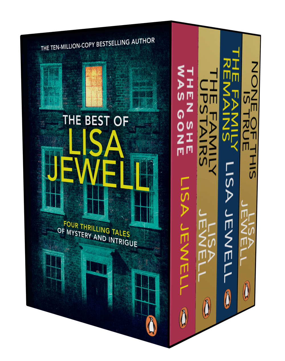 LISA JEWELL’S 4 BOOKS BOXSET: Then She Was Gone, The Family Upstairs, The Family Remains and None of This Is True | UNFORGETABLE THRILLERS | PREPARED TO BE HOOKED!