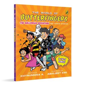 Front Cover The World of Butterfingers: The Halloween Adventure and Other Stories