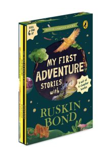 My First Adventure Stories: Ruskin Bond Boxset (Set of 4) | Thrilling, Illustrated Adventure Stories of Courage, Curiosity & Exploration | Perfect for Bedtime Reading and Classroom Storytelling | Ages 7+