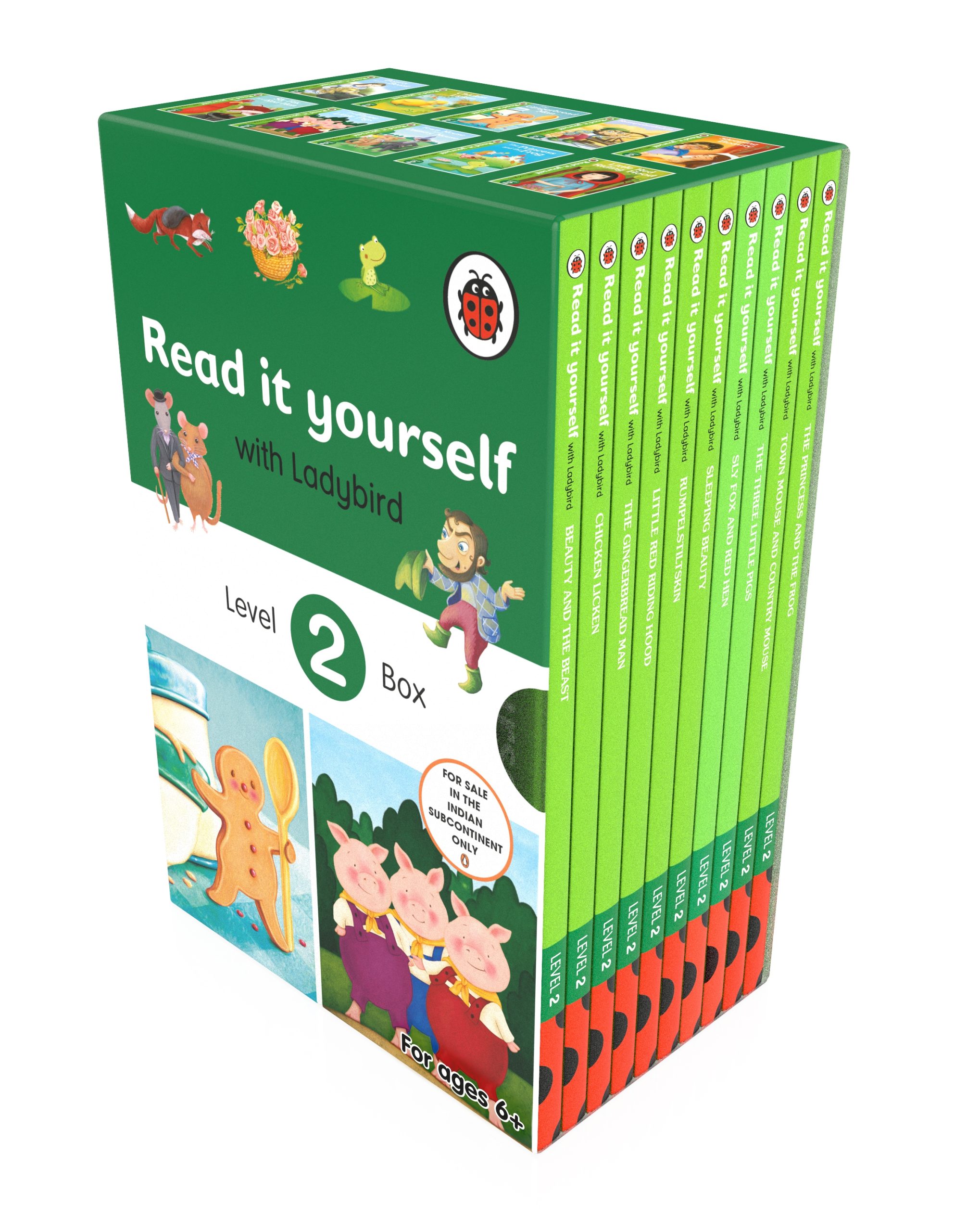 Ladybird Read It Yourself Tuck Box Level 4: 8 Books Box Set