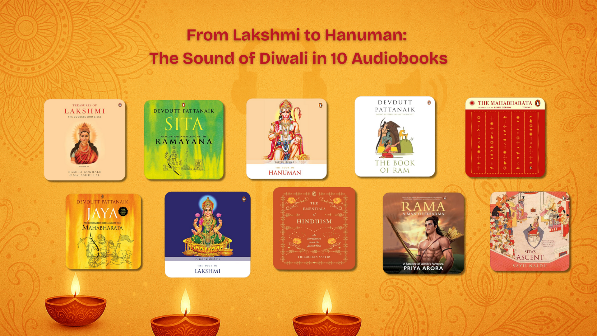 Echoes of the Epics: Audiobooks to Hear This Diwali