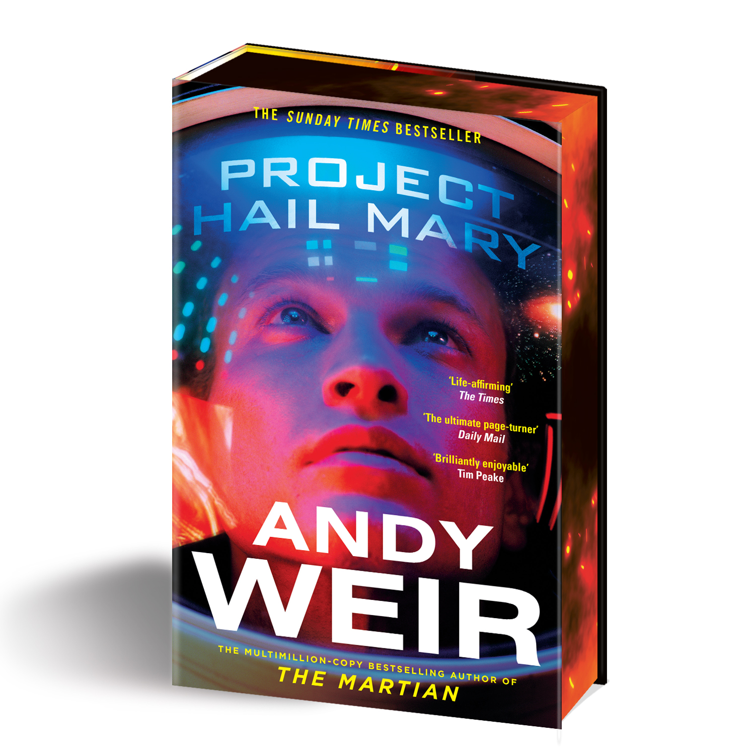 Project Hail Mary: Exclusive Special Hardback Edition with Sprayed and Stencilled Edges | Collector’s Gift Edition by Andy Weir