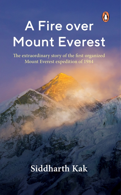 A Fire over Mount Everest