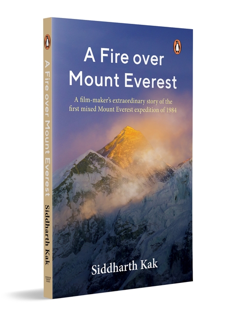 A Fire over Mount Everest