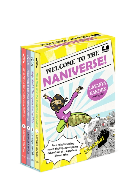 Welcome to the Naniverse! Four Mind-boggling, Nerve-tingling and Zip-zapping Adventures of a Superhero Like No Other!