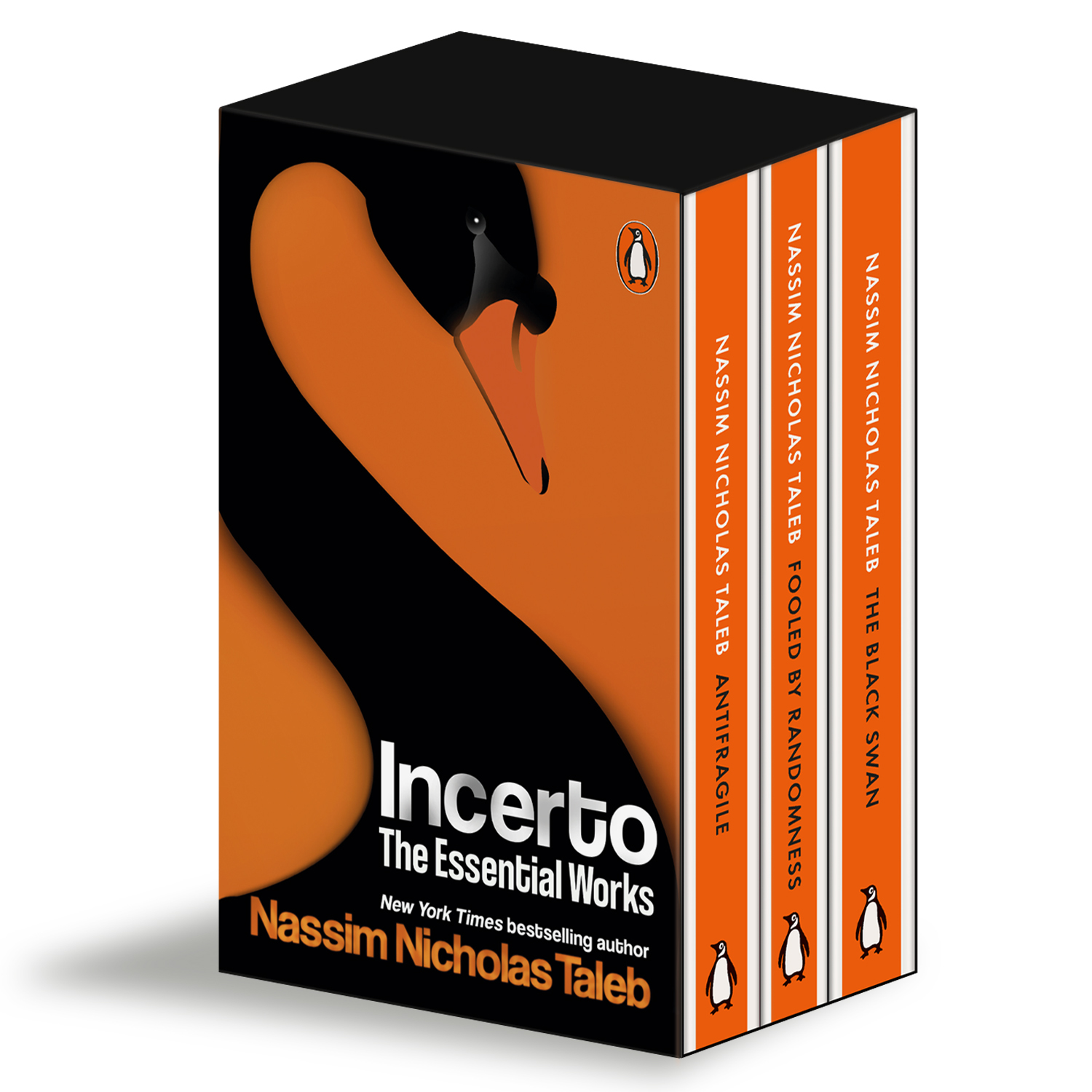 NASSIM NICHOLAS TALEB 3 BOOKS BOXSET: Fooled by Randomness, The Black Swan and Antifragile – Risk, Uncertainty, Decision-Making and Economics
