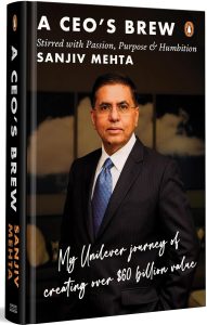 Front cover A Ceo's Brew Stirred with Passion, Purpose and Humbition