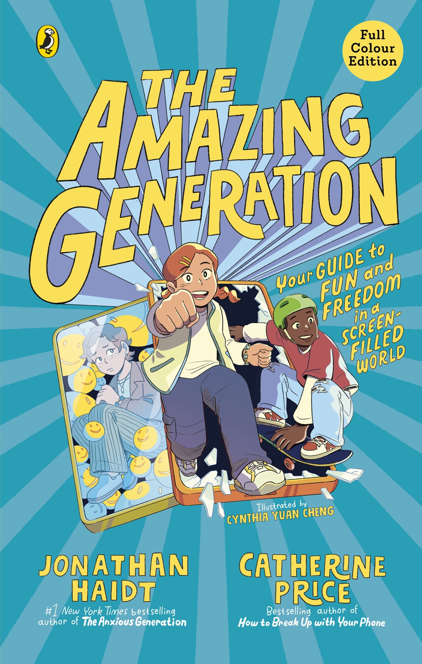 The  Amazing Generation Coloured Edition: A Fun Guide for Kids and Tweens to Thrive Beyond Screens | Inspired by The Anxious Generation | Interactive Activities and Life Skills Book
