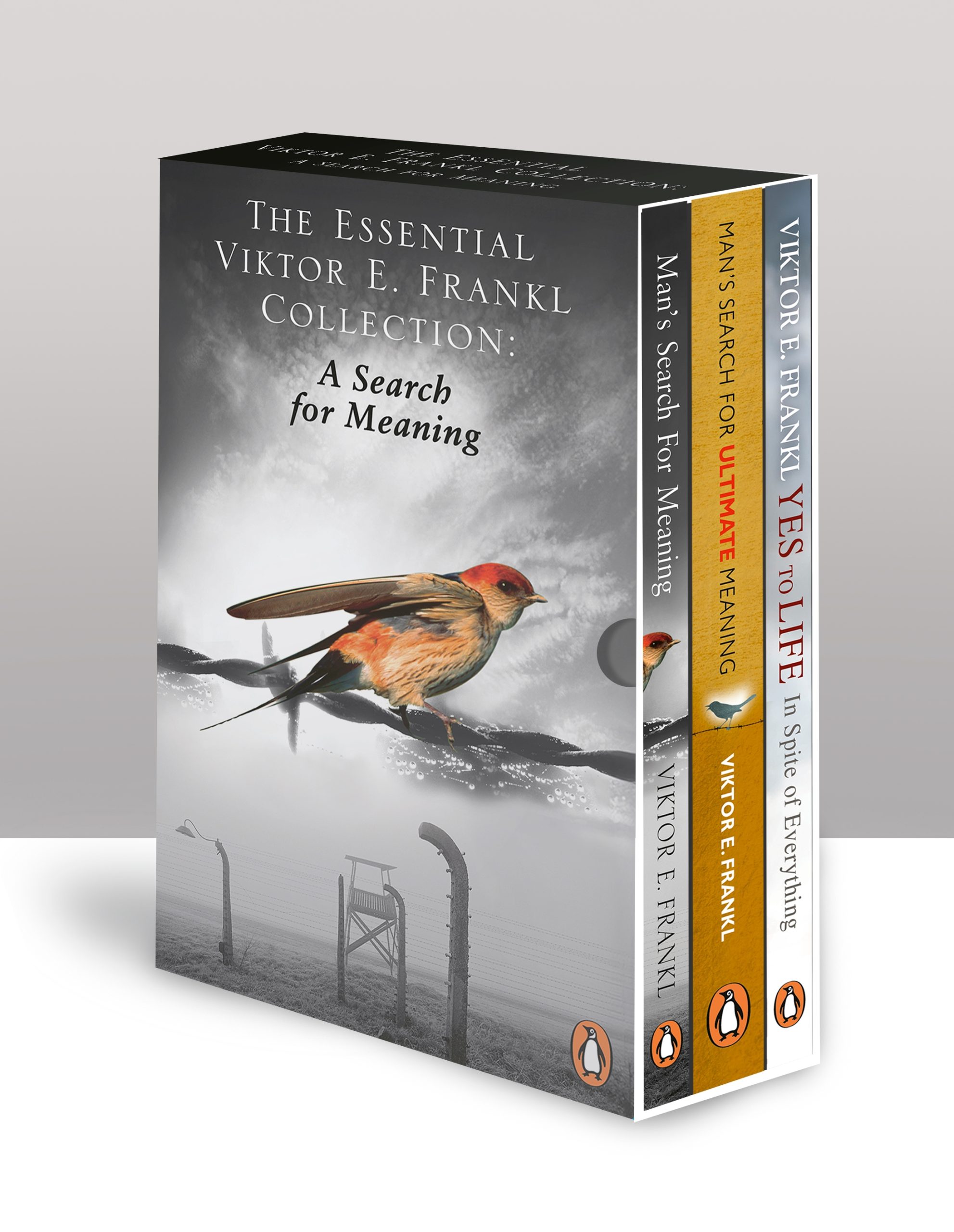 A  SEARCH FOR MEANING: The Essential VIKTOR E. FRANKL 3 Books Collection: Man’s Search for Meaning, Man’s Search for Ultimate Meaning, and Yes to Life In Spite of Everything