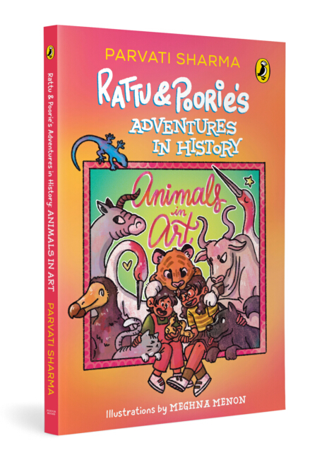 Rattu and Poorie’s Adventures in History: Animals in Art | Indian History, Art and Wildlife Stories for Kids | Illustrated Historical Fiction | Ages 7+