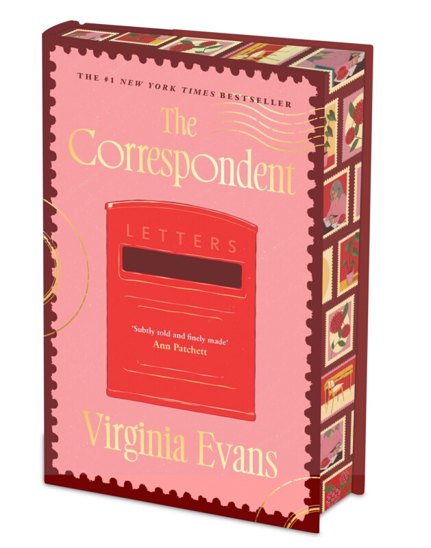 The  Correspondent | Exclusive Deluxe Hardcover Collector's Edition with Stenciled Edges | Heartfelt Epistolary Literary Fiction Told Through Letters