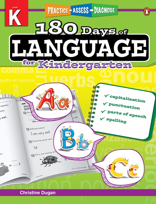 180 Days of Language Grade Kindergarten
