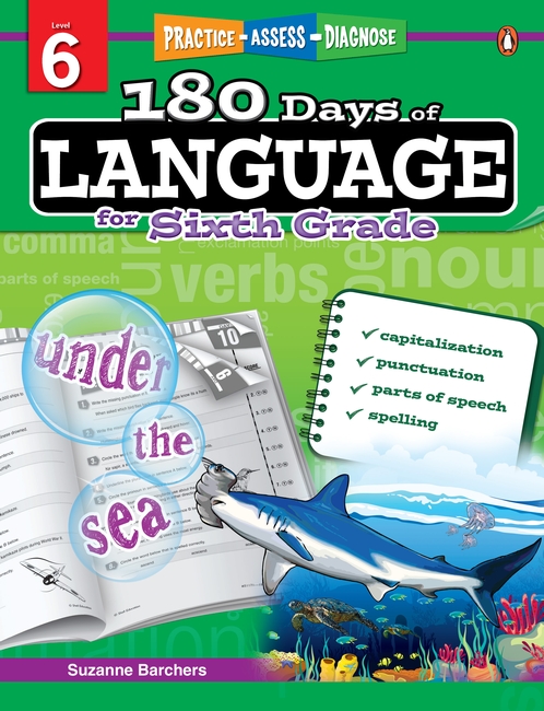 180 Days of Language Grade 6