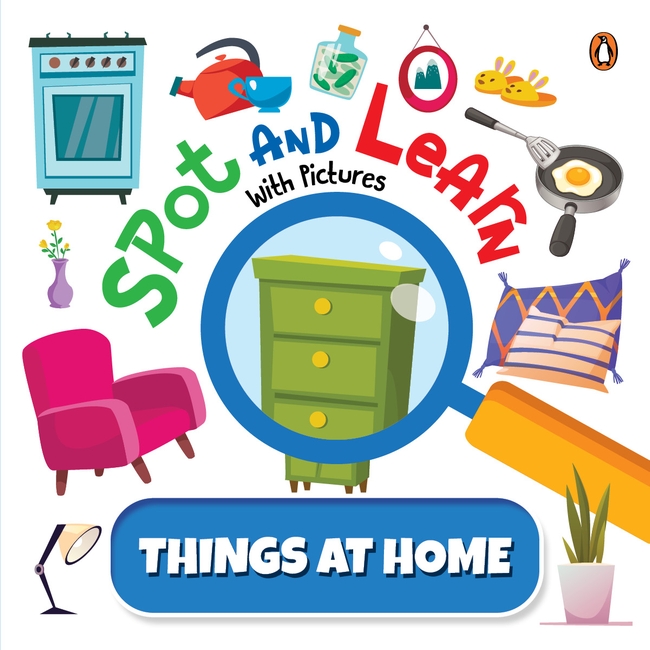 Spot and Learn with Pictures: Things at Home (Select Learning)