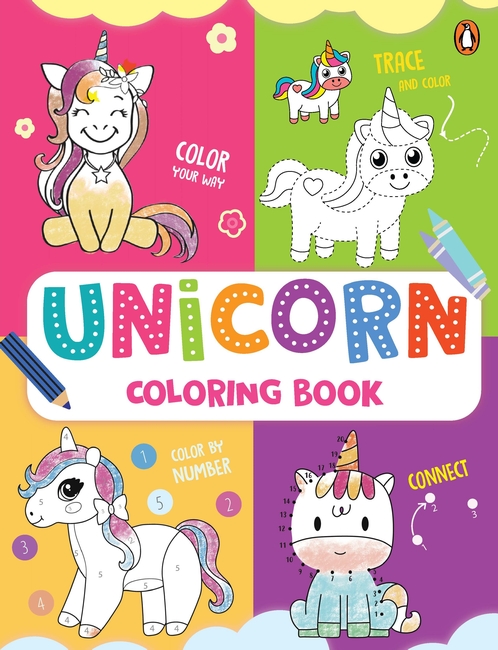 Unicorn Coloring Book