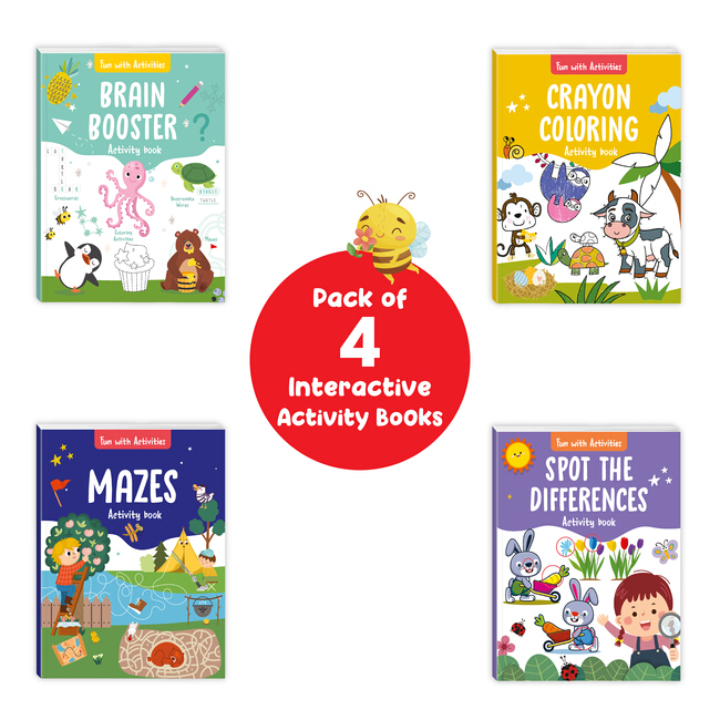 Fun with Activities (Pack of 4 Books)